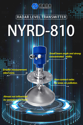Good price 26GHz NYRD-810 Hochfrequenz Meter Wellenradar Feststandssensor Geführtes Radar Säure-Level-Sender Online