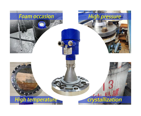 Good price NYRD-PB-B ±3 mm Genauigkeit Hochgenauigkeit Radar Wasserspiegelsensor für Tankflüssigkeiten und feste Partikel Radar Level Gauge Online