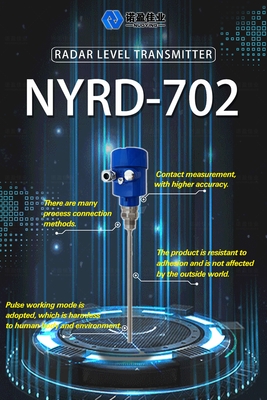 Ein guter Preis. 1.8GHz NYRD-702 Fabrik-Direktverkauf Hochgenauigkeit geführte Wellen Radar Level Meter Sender mit 4-20mA Ausgang Online