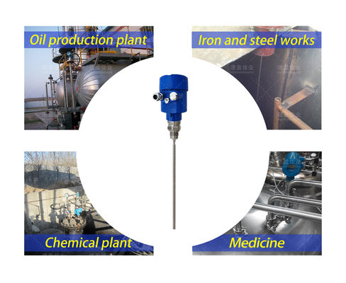Ein guter Preis. 1.8GHz NYRD-702 Fabrik-Direktverkauf Hochgenauigkeit geführte Wellen Radar Level Meter Sender mit 4-20mA Ausgang Online