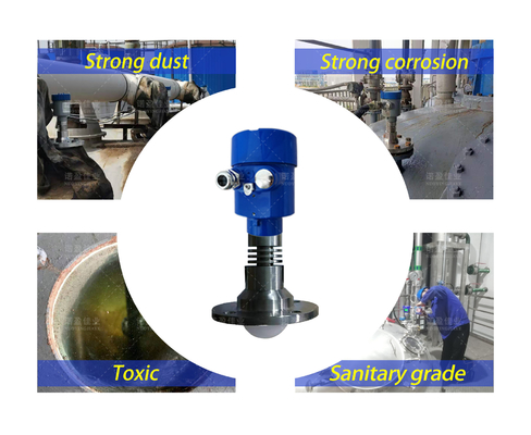 Ein guter Preis. Hochfrequenz-Radar-Niveau-Sender-Wellen-Radar-Solid-Niveau-Sensor-Geleitetes Radar-Signal-Niveau-Meter Online