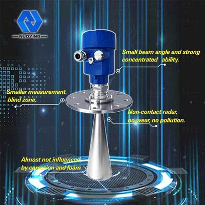 Ein guter Preis. Hochwertiges 30m Wasser Radar Füllstandmessgerät Flüssigkeitsstandsensor Online