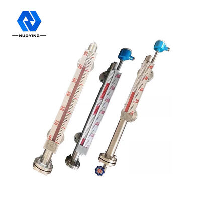 Ein guter Preis. 4-20mA Magnetische Flap-Level-Gauge Glasröhrchen Flotflüssigkeits-Level-Messgerät mit SIL- und CE-Zertifikaten Online