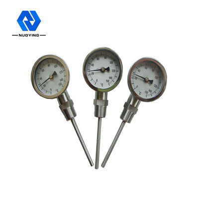 Ein guter Preis. Bimetall-Temperaturanzeige mit 60-mm-Zifferblatt 1,5 Genauigkeit SS304 0-150 Grad Online