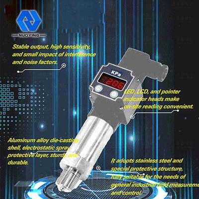 Ein guter Preis. Drucksensortransmitter mit digitaler Anzeige, verbunden mit Gewinde 24VDC NP-93420-IX Online