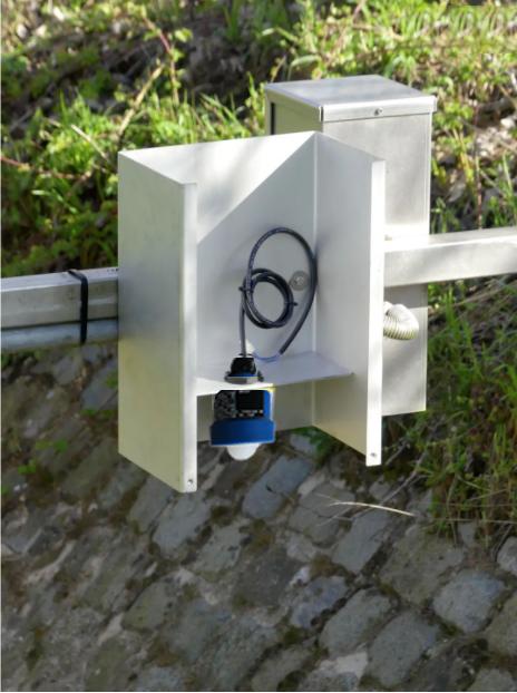 Bluetooth NYRD-901 Industrielle 80GHz Radar-Level-Sender 4-20mA Ausgang für Flüssigaluminium-Draht Installation 2