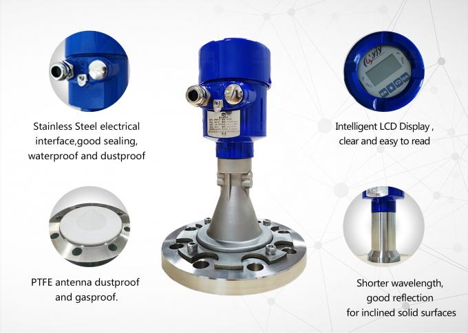 Maßgeschneiderte RS485 35 Wasserspiegelradar-Sensoren für das Wasserflussmanagement von 26 GHz Radar-Levelgauge 1