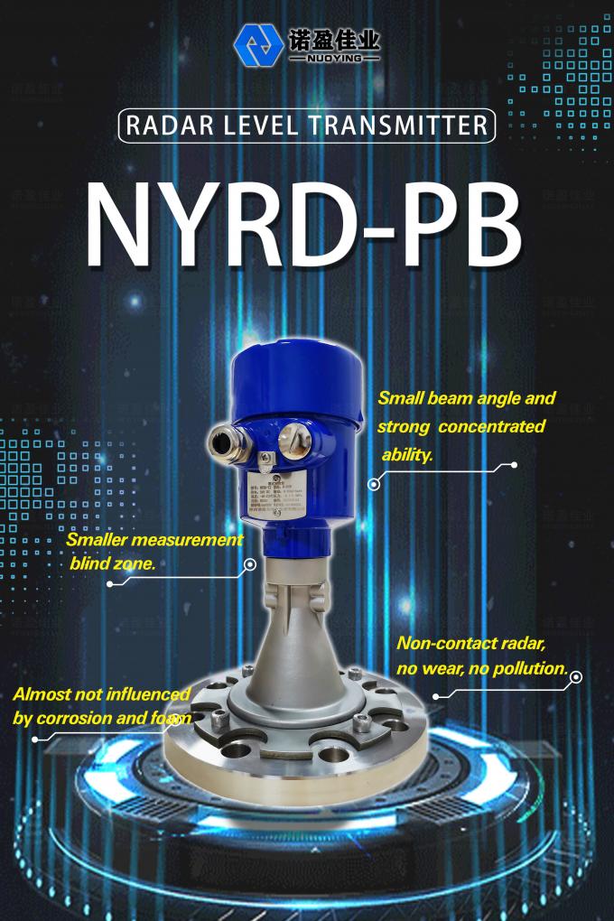 Maßgeschneiderte RS485 35 Wasserspiegelradar-Sensoren für das Wasserflussmanagement von 26 GHz Radar-Levelgauge 2