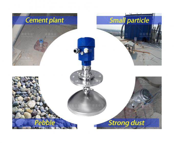 26GHz NYRD-810 Hochfrequenz Meter Wellenradar Feststandssensor Geführtes Radar Säure-Level-Sender 6