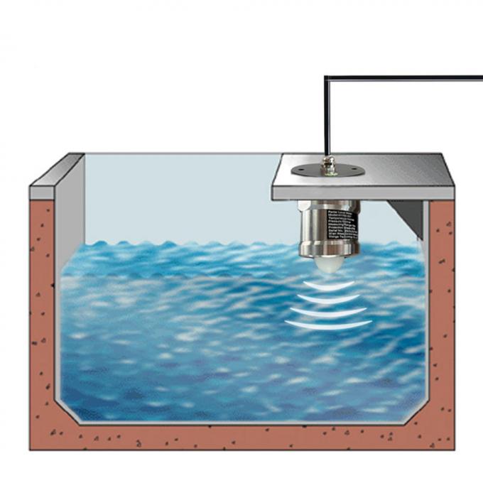 80GHz-Radar-Niveau-Sensor mit Millimeterwellen-Technologie, RS485-Wasserradar-Niveau-Sensor-Sendermessung 2