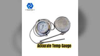 60 mm Bimetall-Thermometer, 1,5 Genauigkeit, SS304, 0–150 °C