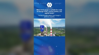 80-GHz-Radar-Füllstandmessgerät für genaue Flusswassermessung