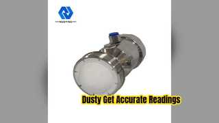 80-GHz-Radar-Füllstandsender für Staub und Rauch